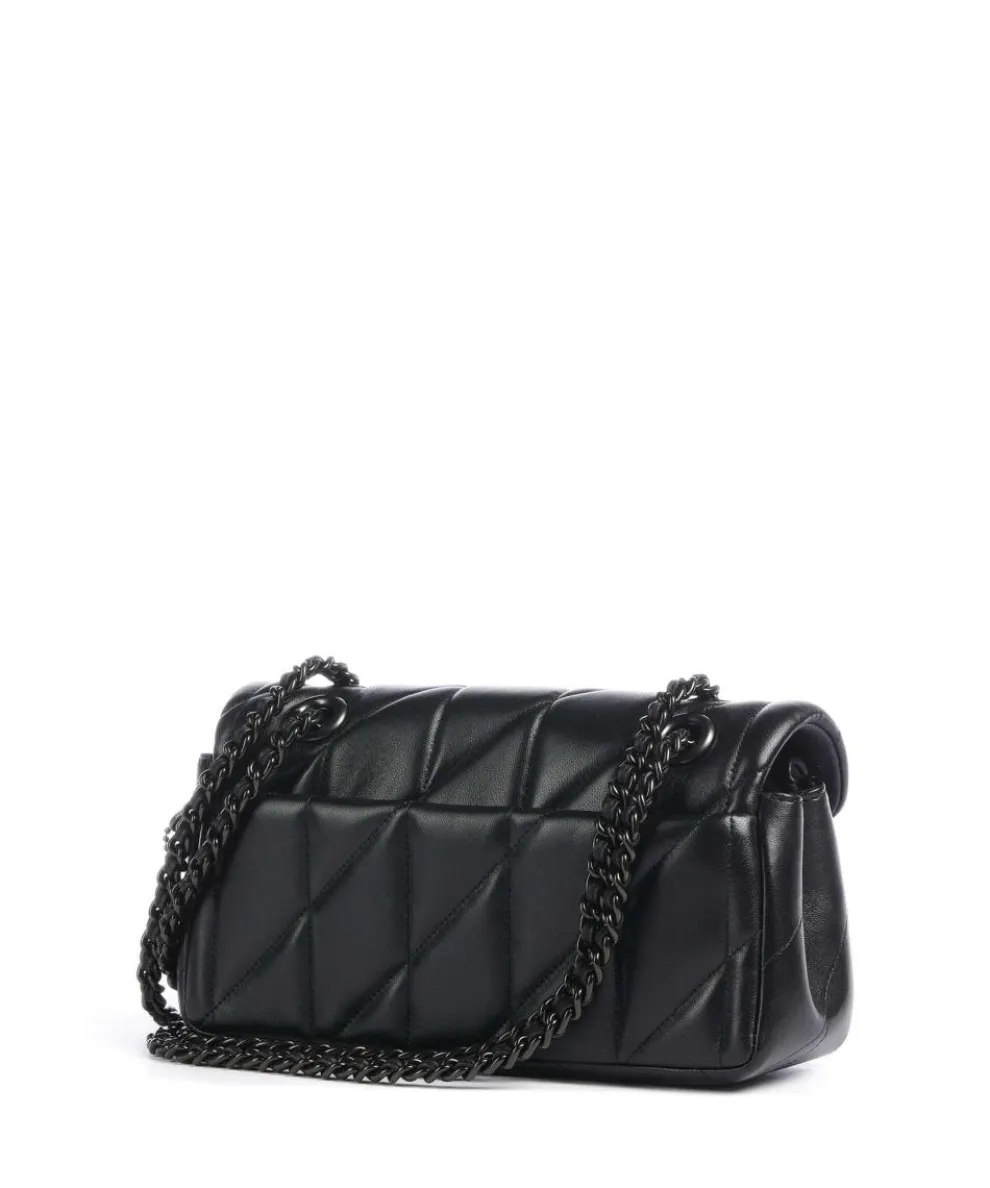 Tabby 20 Schultertasche fein genarbtes Leder schwarz