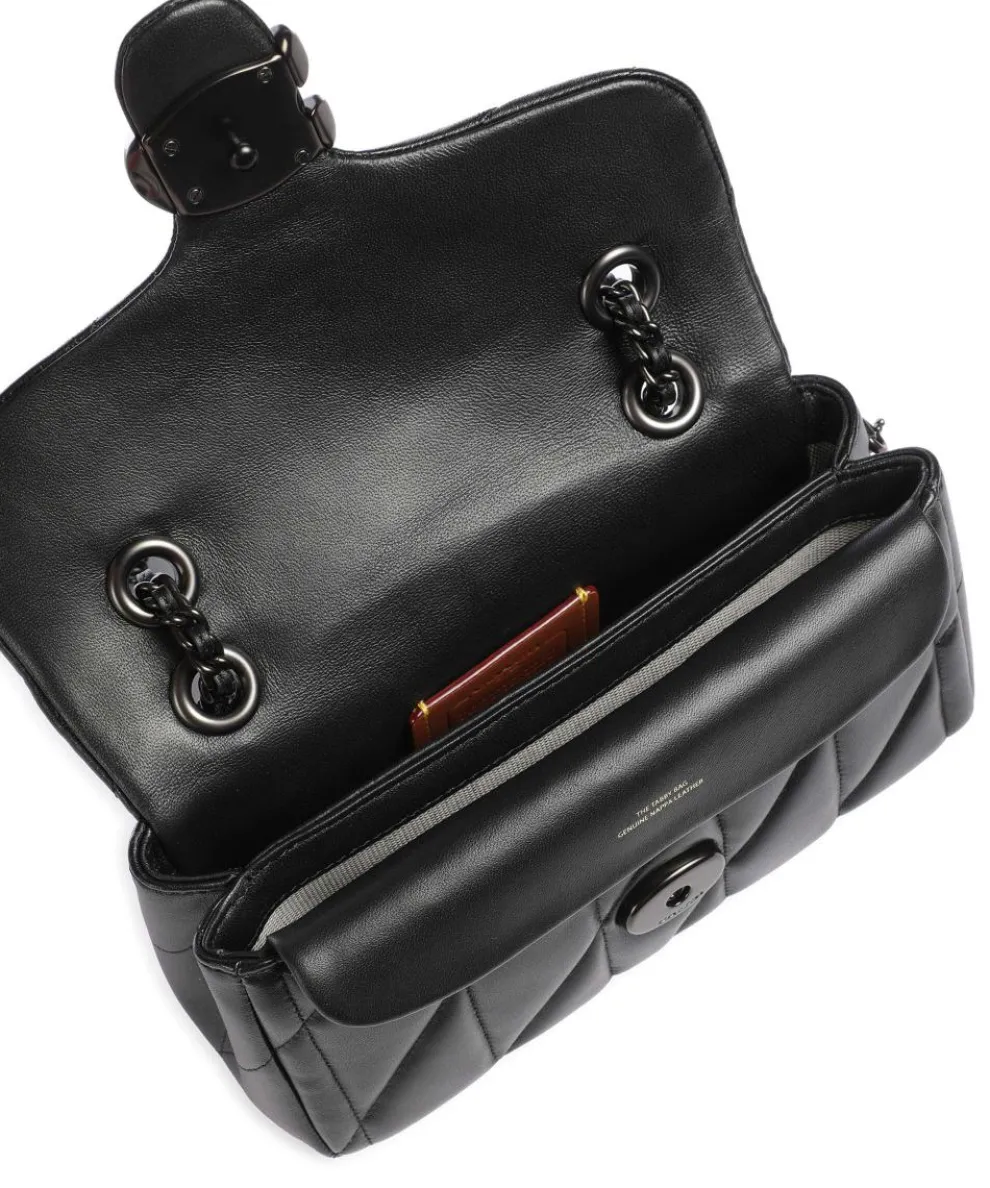 Tabby 20 Schultertasche fein genarbtes Leder schwarz