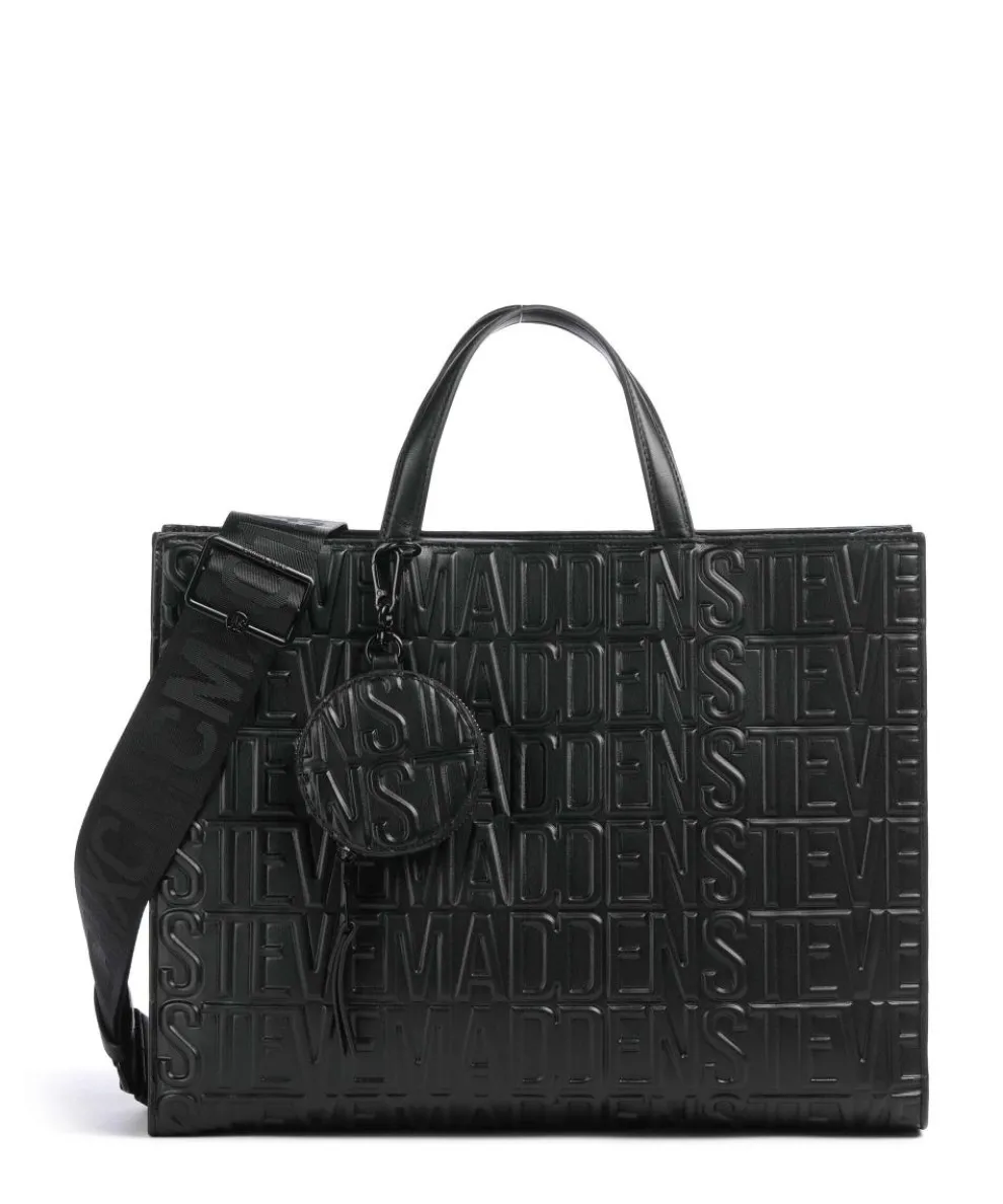 BPHANTOM Handtasche Lederimitat schwarz