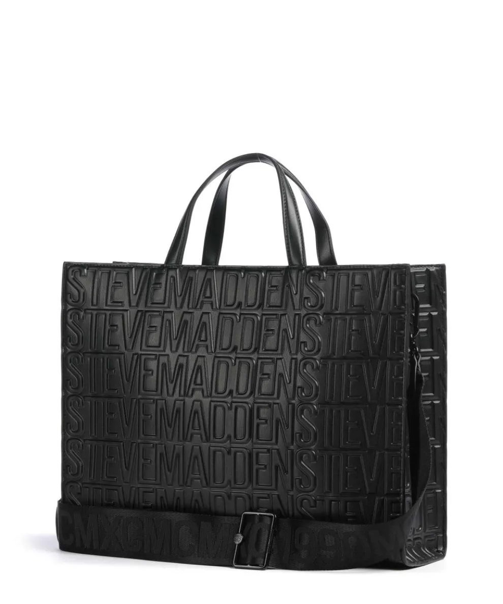 BPHANTOM Handtasche Lederimitat schwarz