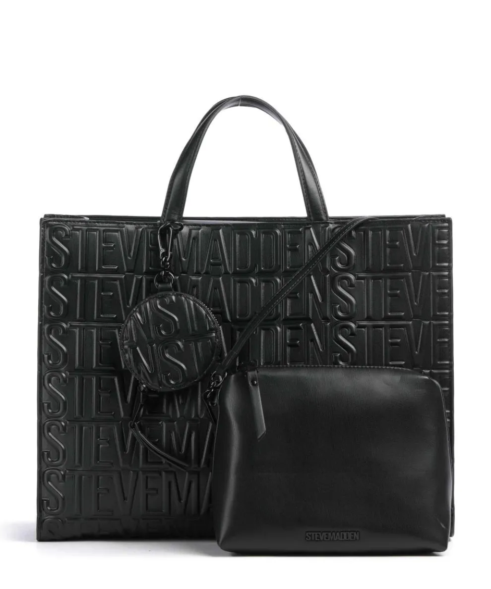 BPHANTOM Handtasche Lederimitat schwarz