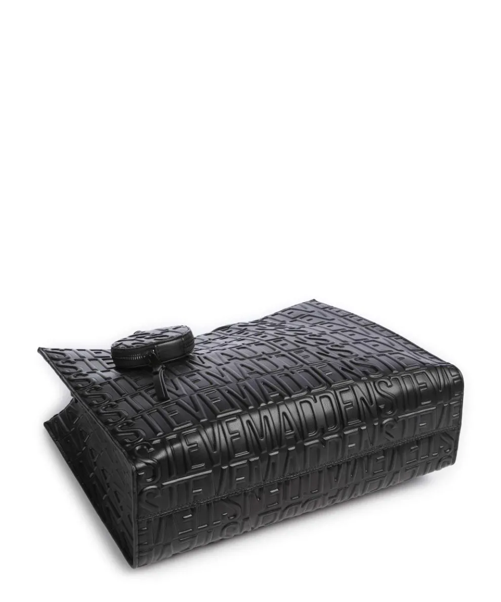 BPHANTOM Handtasche Lederimitat schwarz