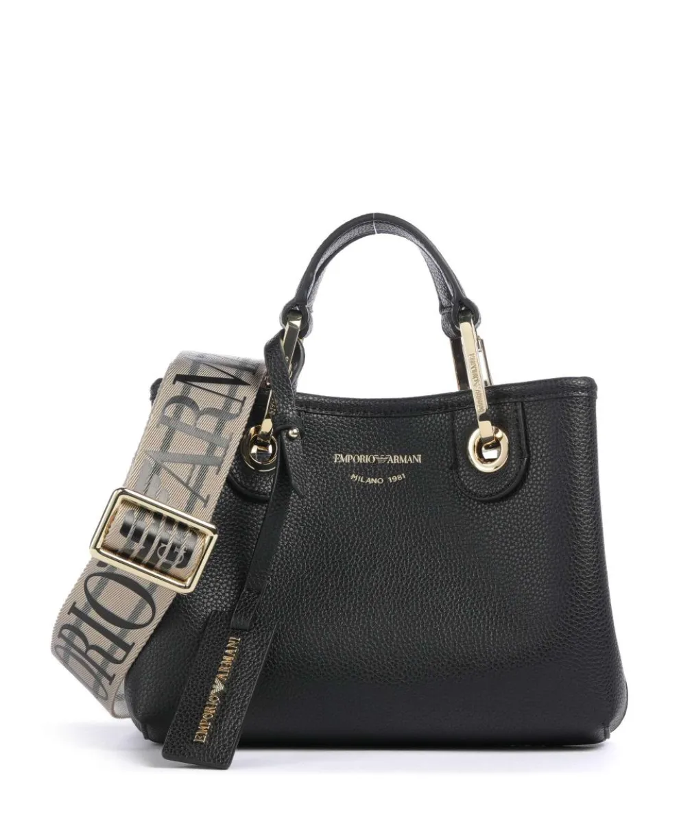 My EA Handtasche Lederimitat schwarz