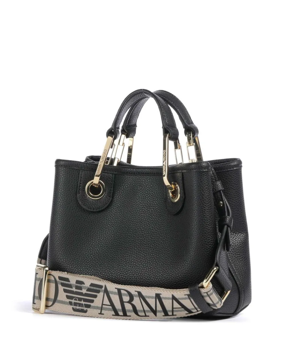 My EA Handtasche Lederimitat schwarz