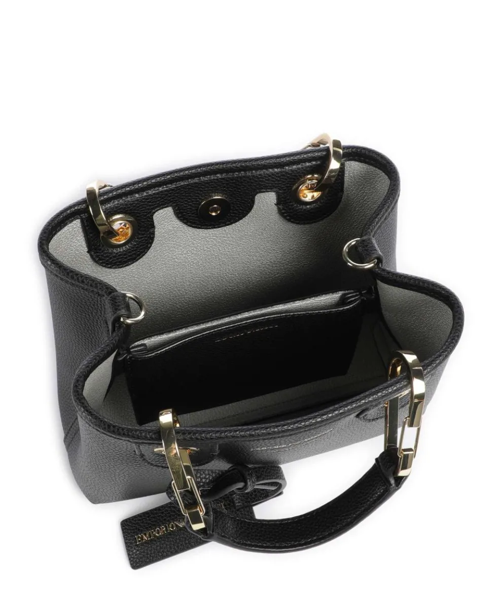 My EA Handtasche Lederimitat schwarz