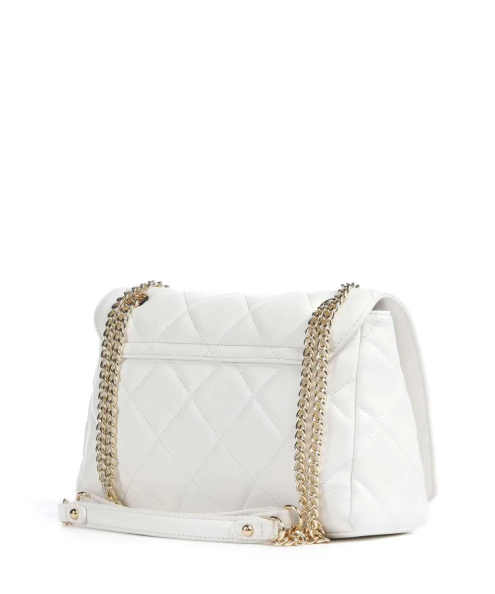 Ocarina Schultertasche Lederimitat weiß