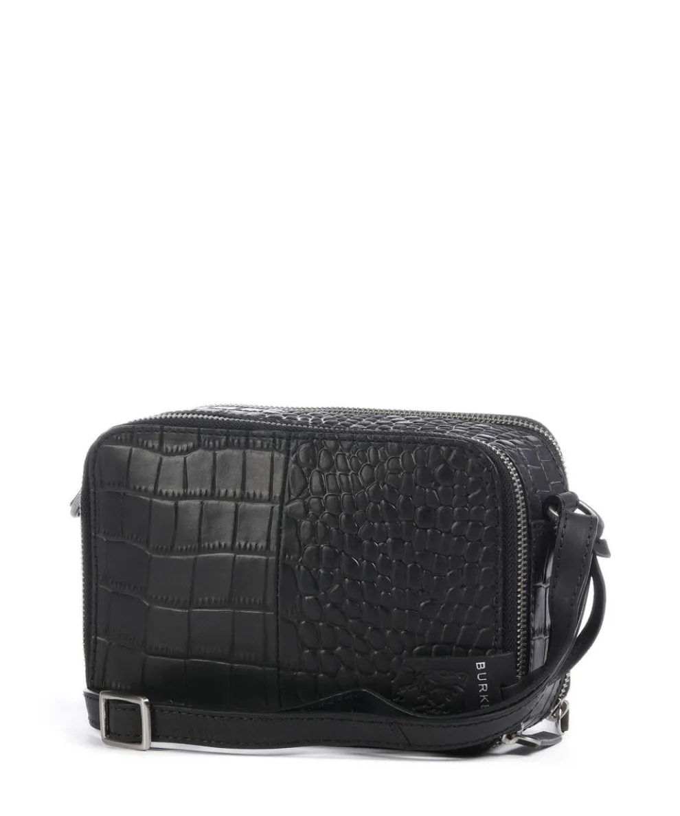 Cool Colbie Umhängetasche geprägtes Leder schwarz