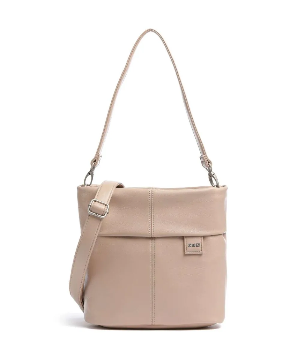 Mademoiselle.M M8 Schultertasche Lederimitat beige
