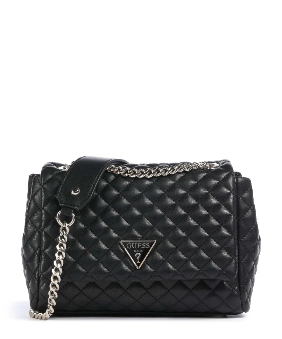 Rianee Eco Schultertasche Lederimitat schwarz