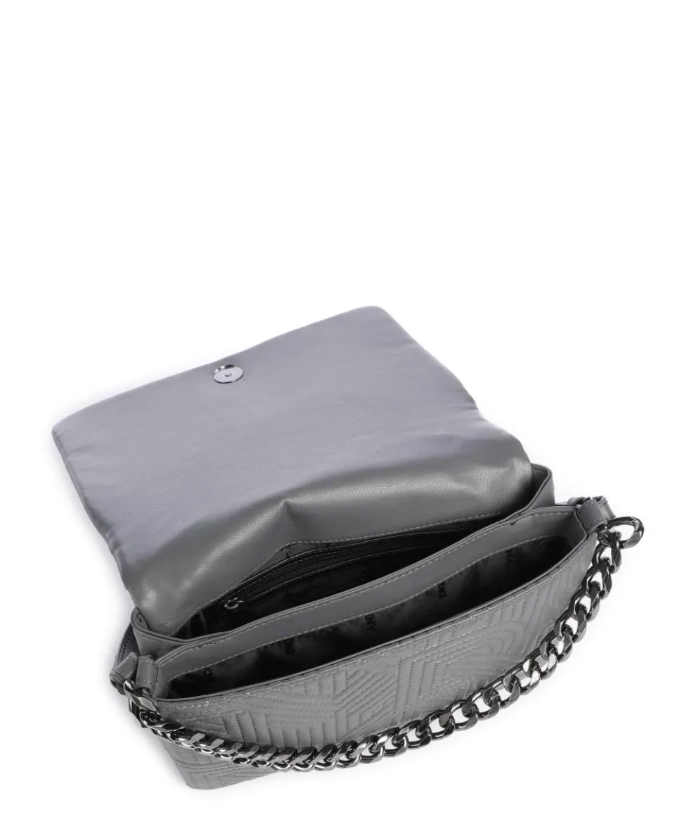 Desiree Umhängetasche Lederimitat dunkelgrau