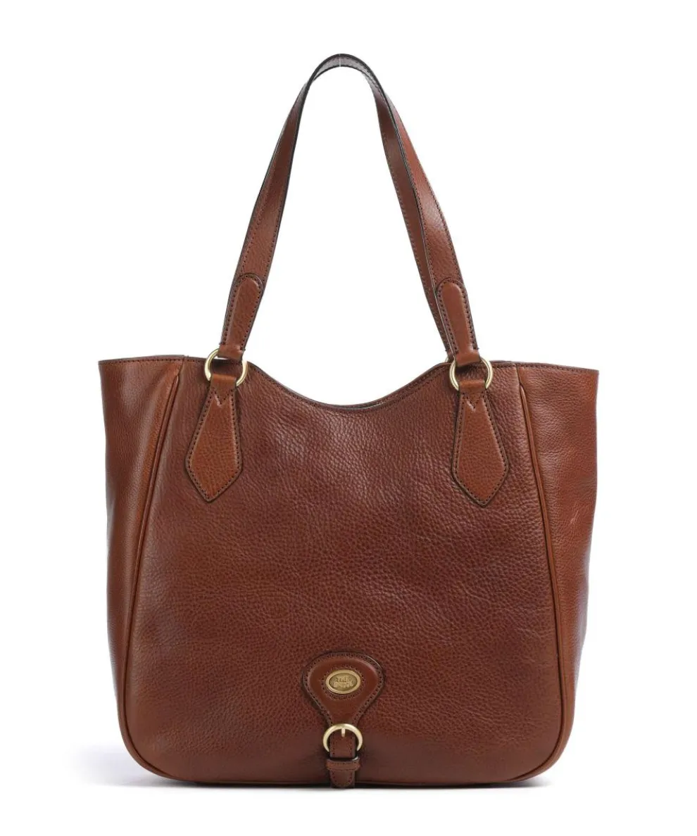 Isadora Shopper genarbtes Rindsleder braun