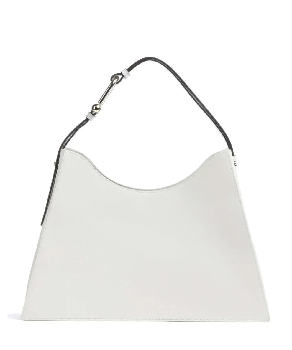 Nuvola L Beuteltasche fein genarbtes Leder elfenbein