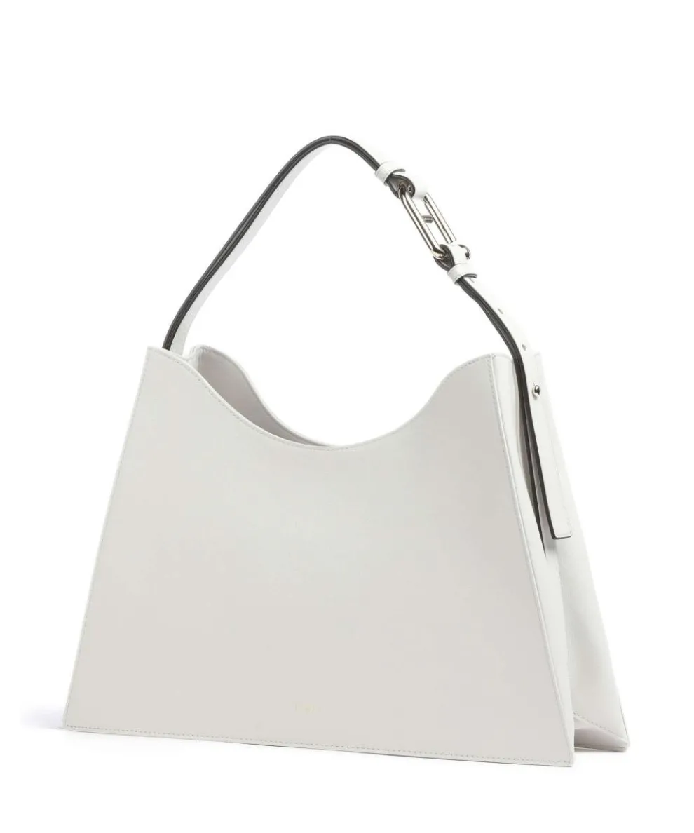 Nuvola L Beuteltasche fein genarbtes Leder elfenbein