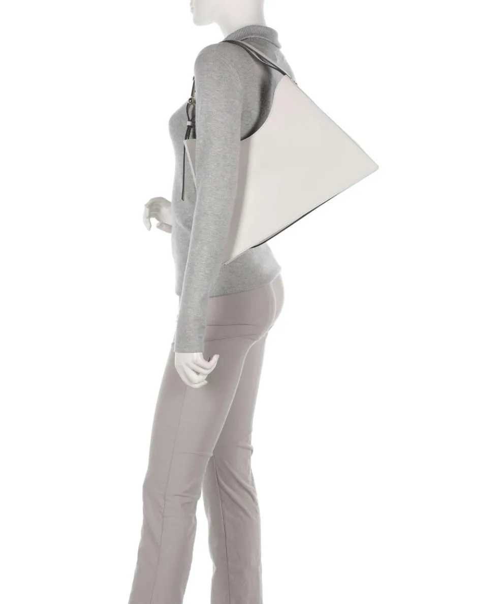 Nuvola L Beuteltasche fein genarbtes Leder elfenbein