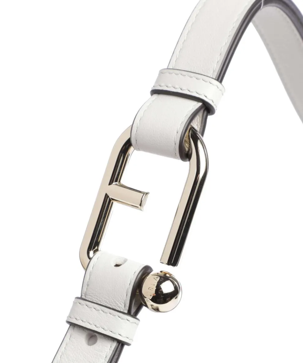 Nuvola L Beuteltasche fein genarbtes Leder elfenbein