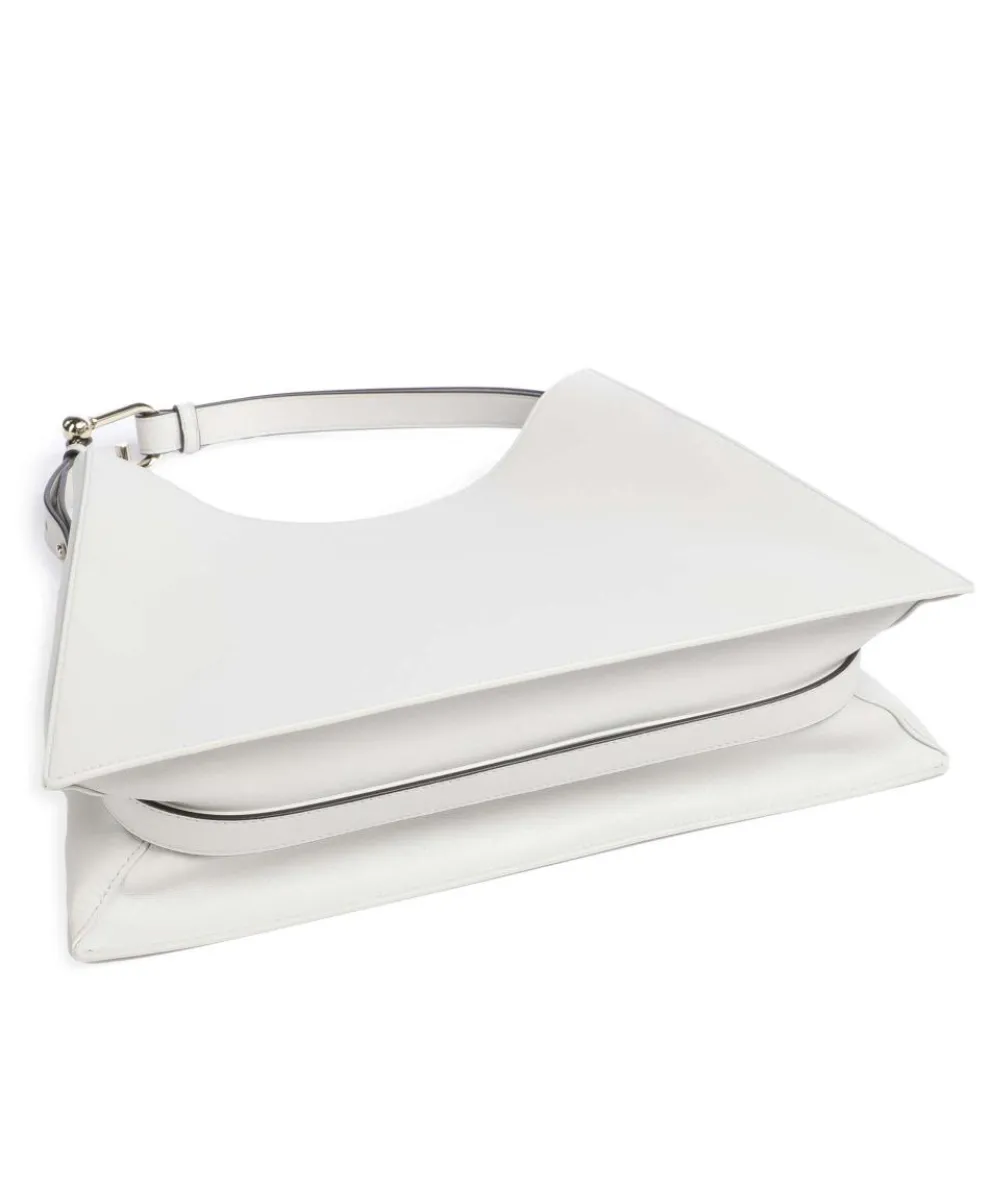 Nuvola L Beuteltasche fein genarbtes Leder elfenbein