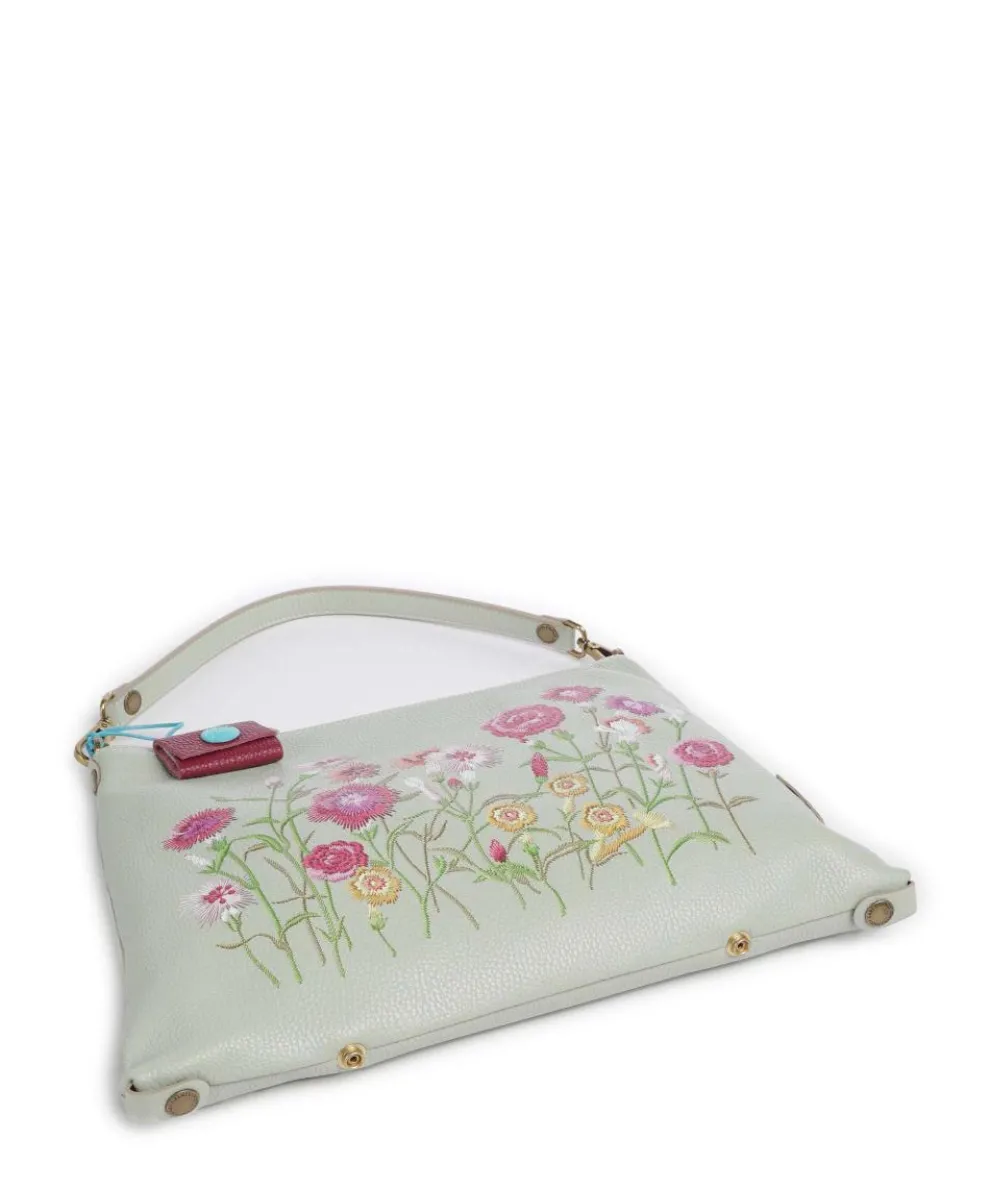 Guadalupe Filippa Beuteltasche genarbtes Kalbsleder mehrfarbig