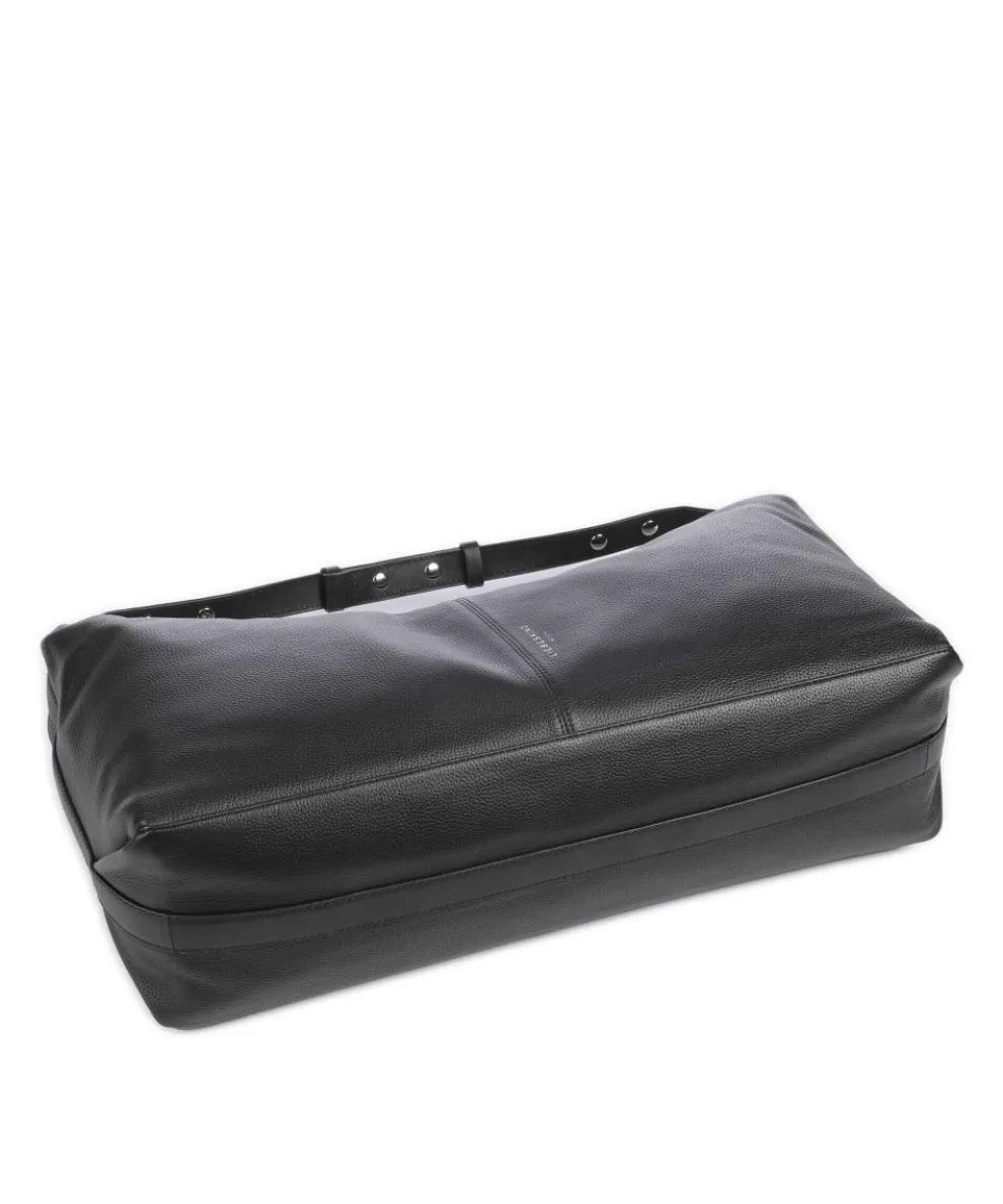 Paris 4 Small Pebble L Weekender genarbtes Leder schwarz