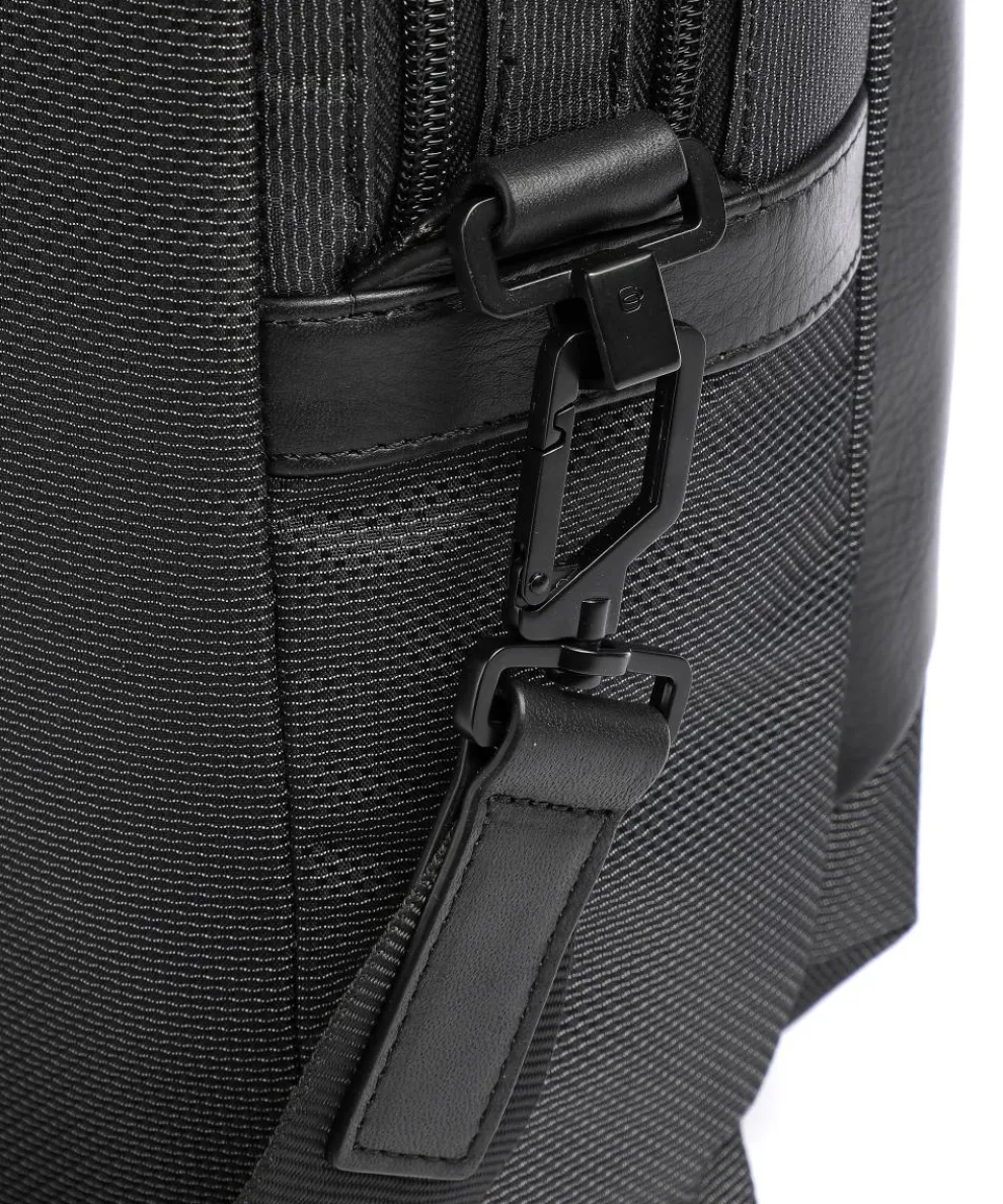 Gio Aktentasche 15″ recyceltes Polyester schwarz