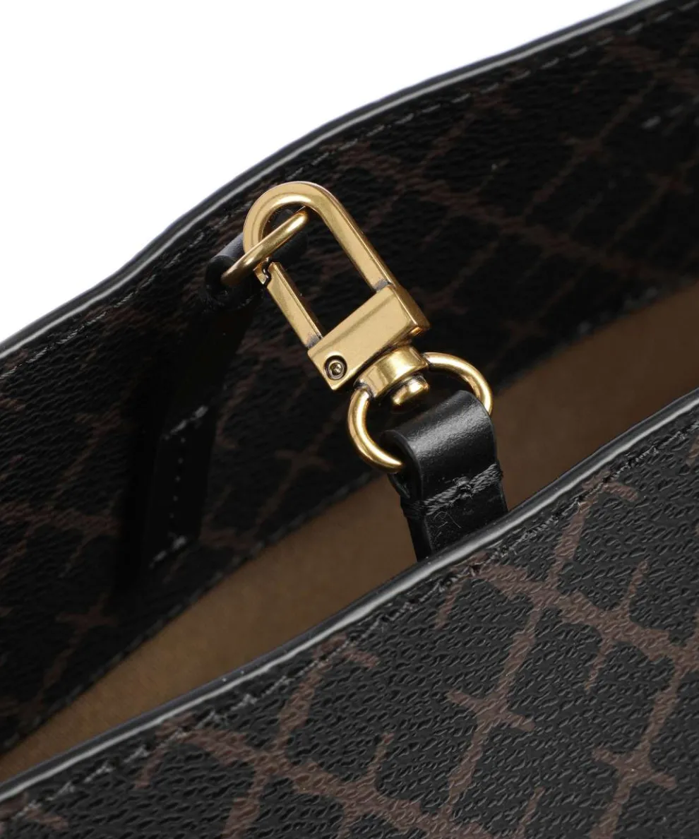 Abigail Shopper Kunststoff dunkelbraun