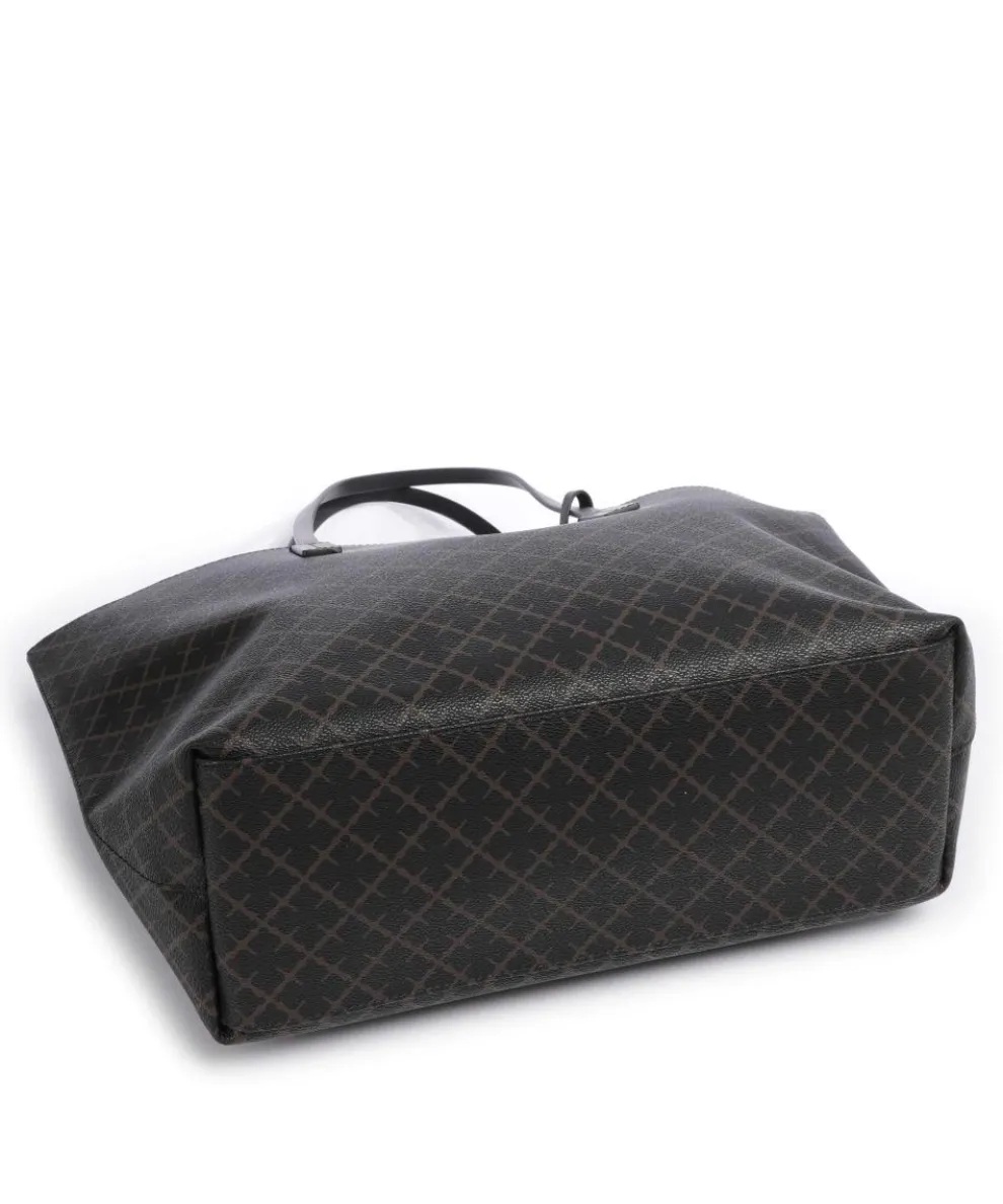 Abigail Shopper Kunststoff dunkelbraun