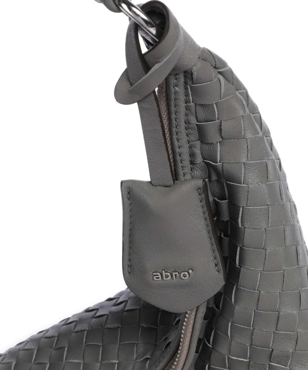 Piuma Nana Beuteltasche Lammleder grau