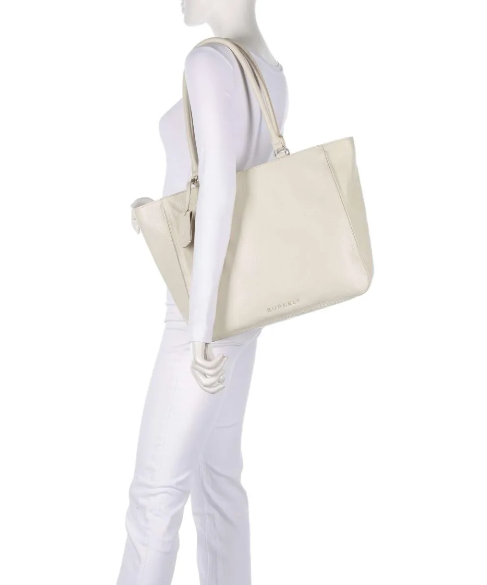 Always Alyx Shopper 15″ genarbtes Leder creme