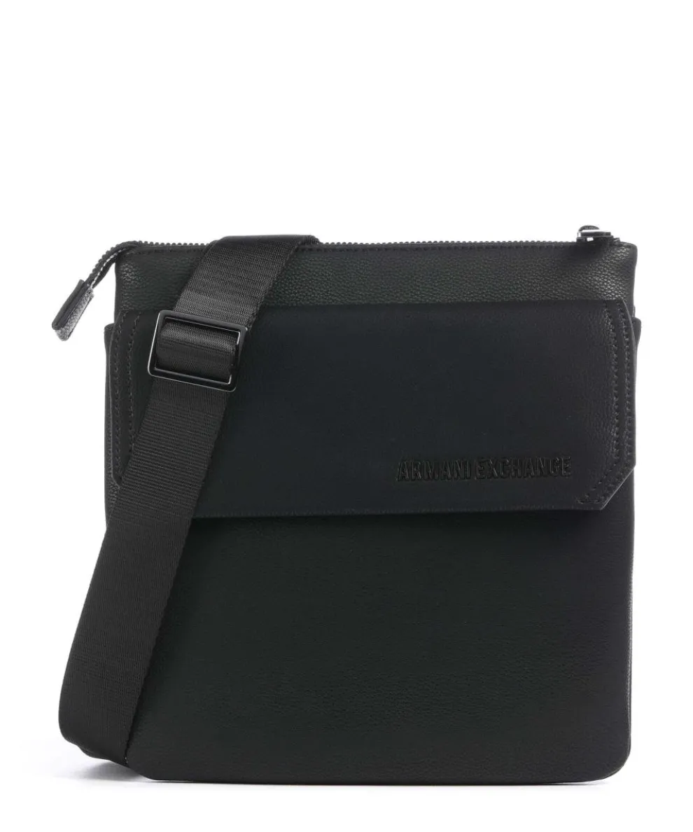 Jacques Umhängetasche Lederimitat schwarz