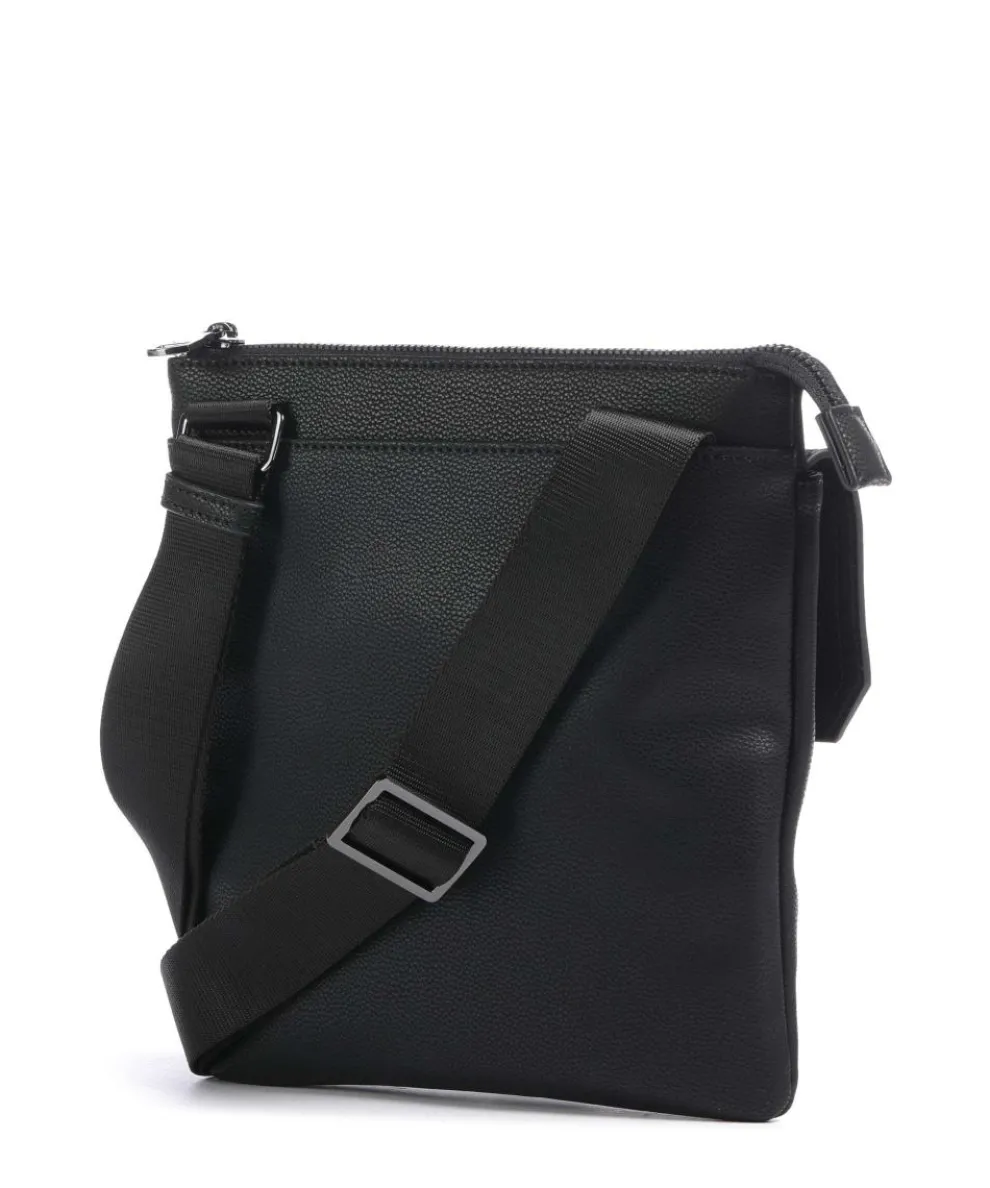 Jacques Umhängetasche Lederimitat schwarz