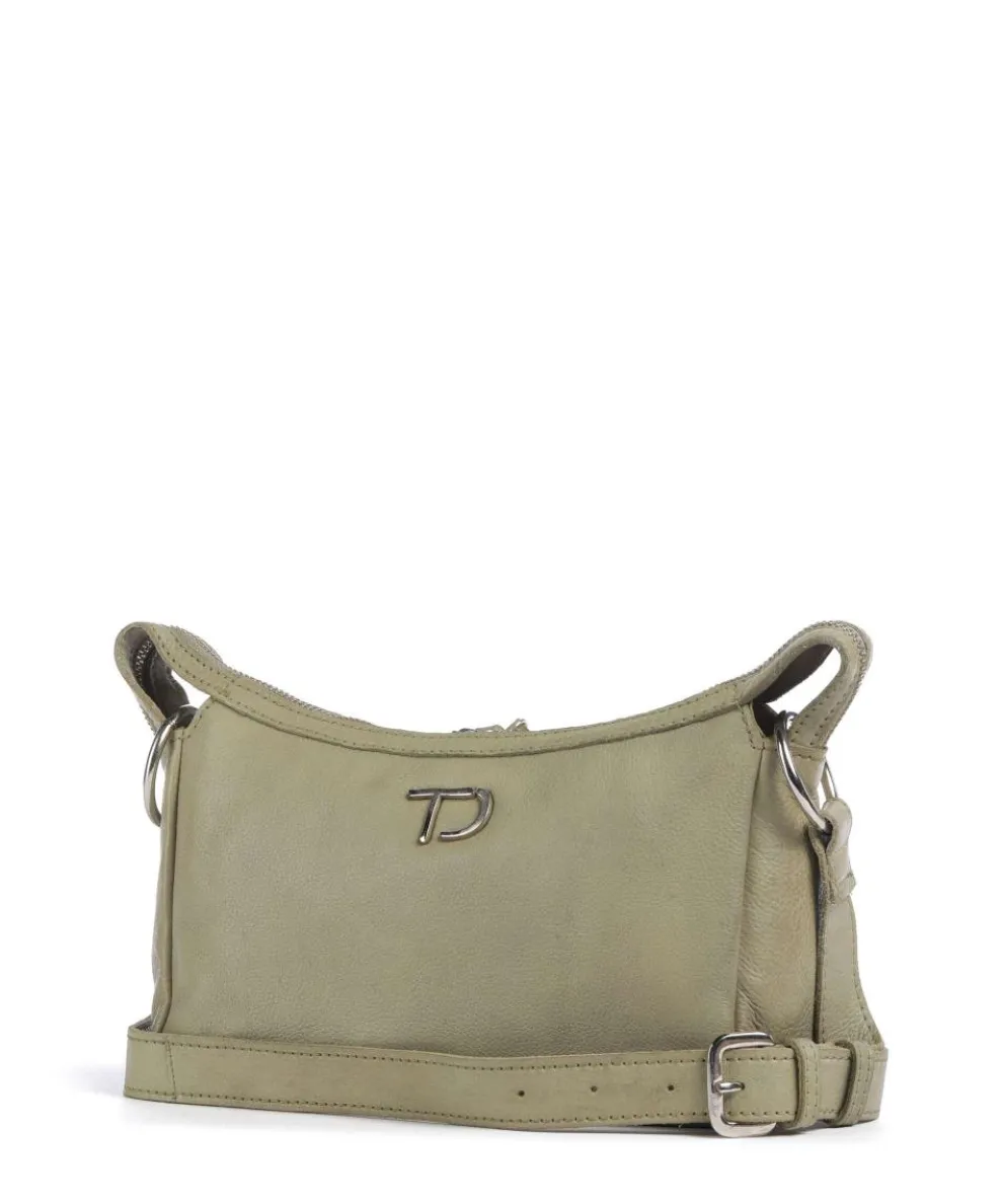 Salvatorianerplatz 4 Schultertasche genarbtes Rindsleder grün