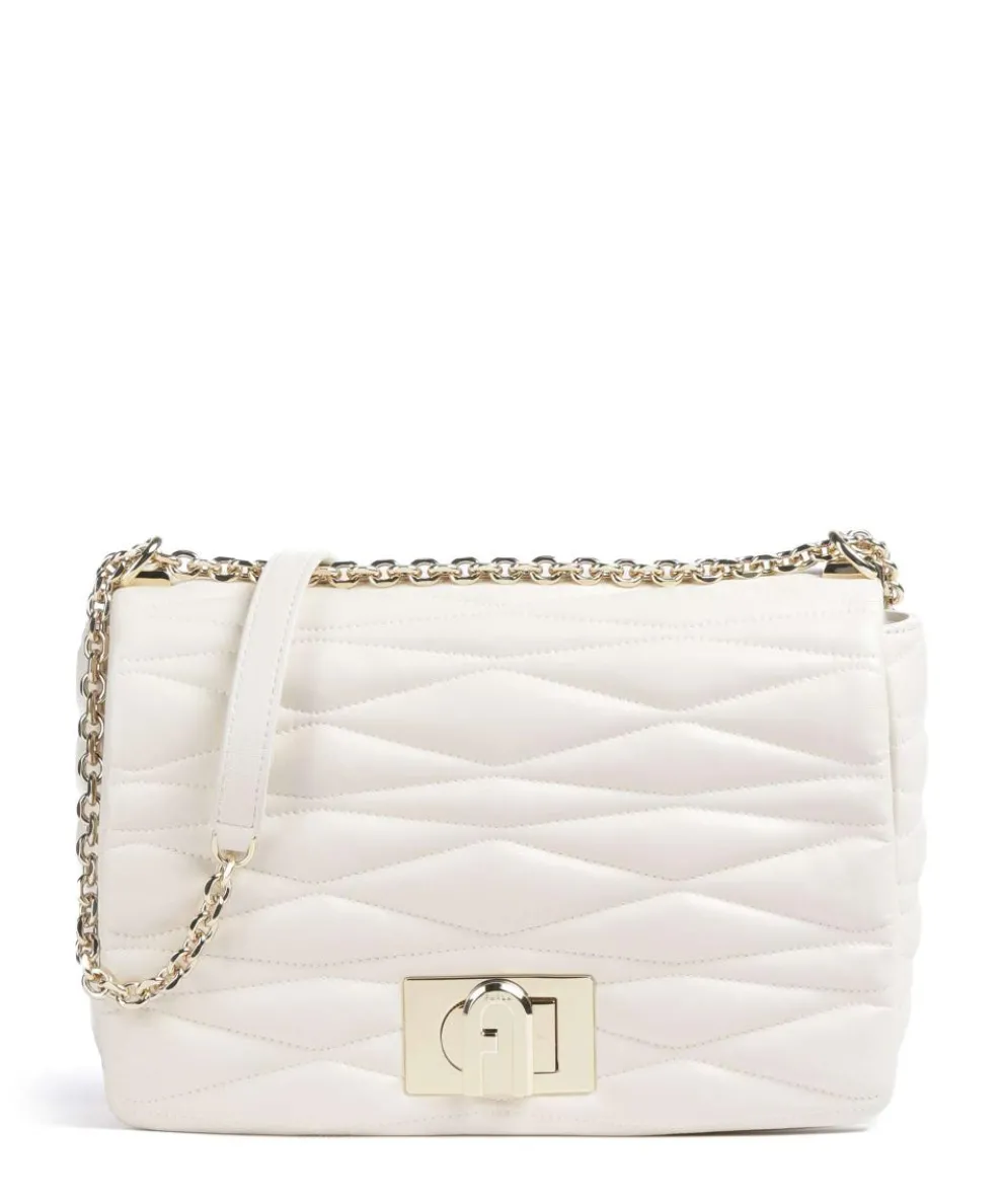 1927 M Schultertasche Nappa Kalbsleder creme