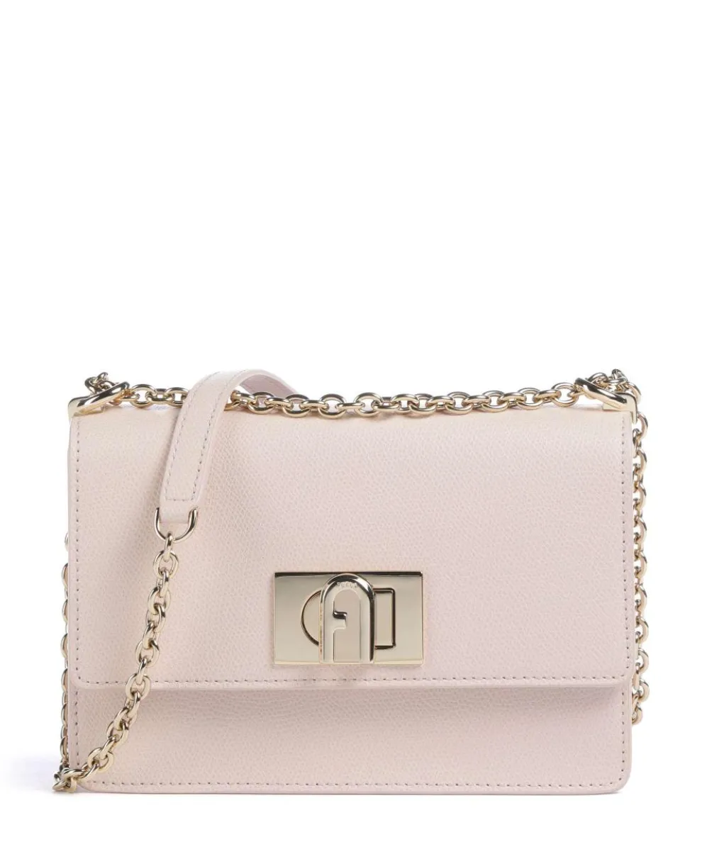 1927 Mini Schultertasche genarbtes Rindsleder altrosa