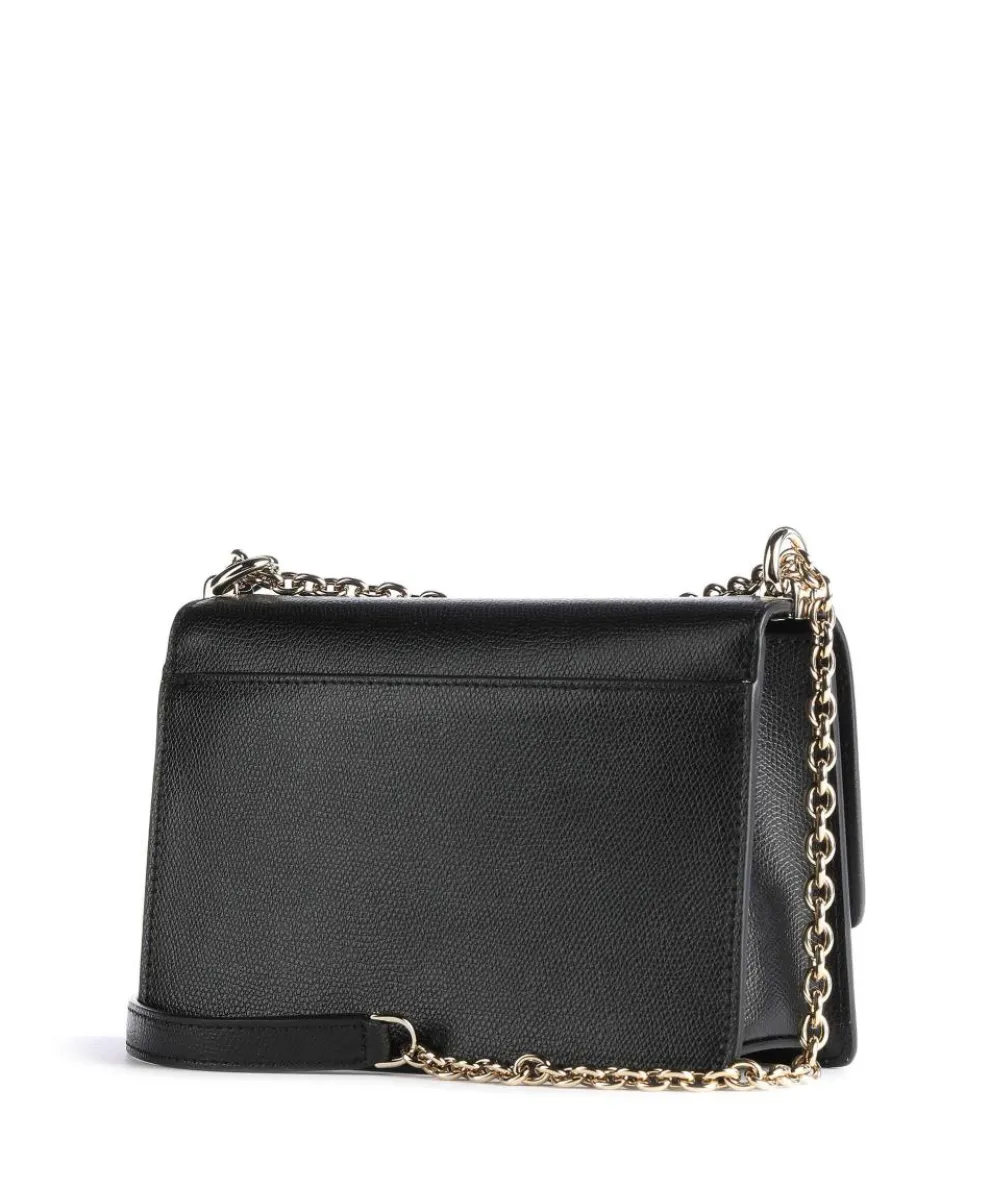 1927 Mini Schultertasche genarbtes Rindsleder schwarz