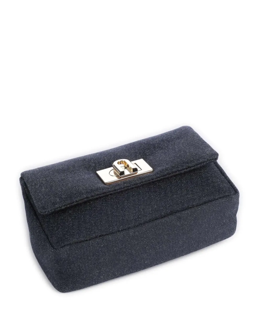 1927 Mini Schultertasche Baumwolle jeans