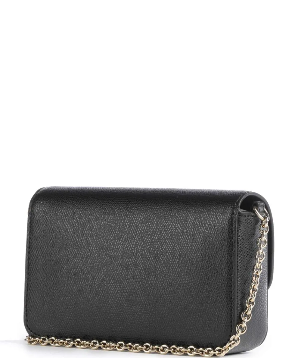 1927 Mini Umhängetasche genarbtes Leder schwarz