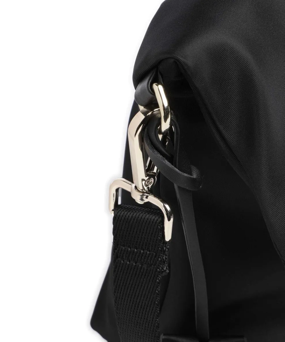 24/7 Umhängetasche recyceltes Polyester schwarz