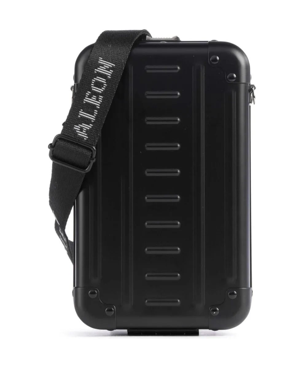 1905 vertical Umhängetasche Aluminium schwarz