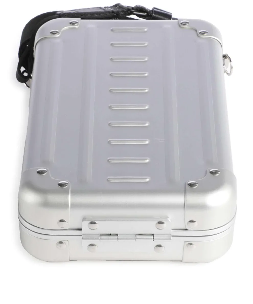 1905 vertical Umhängetasche Aluminium silber