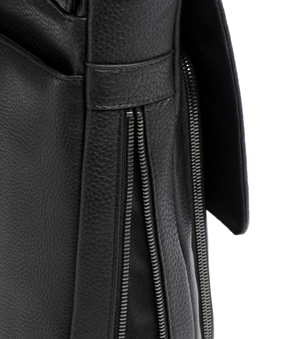 Collezione Modus Restyling Aktentasche 15″ genarbtes Rindsleder schwarz