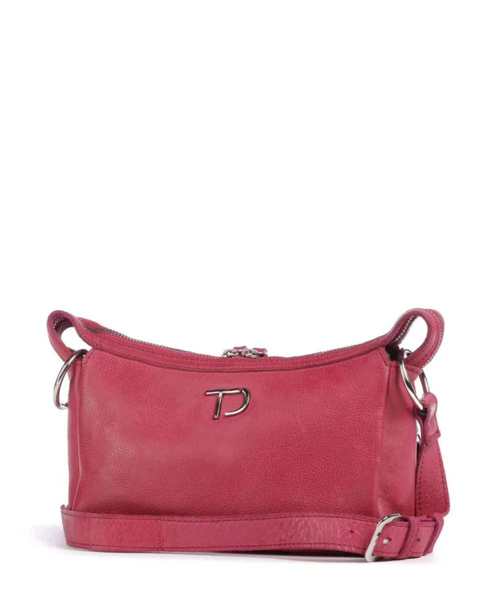 Salvatorianerplatz 4 Schultertasche genarbtes Rindsleder pink