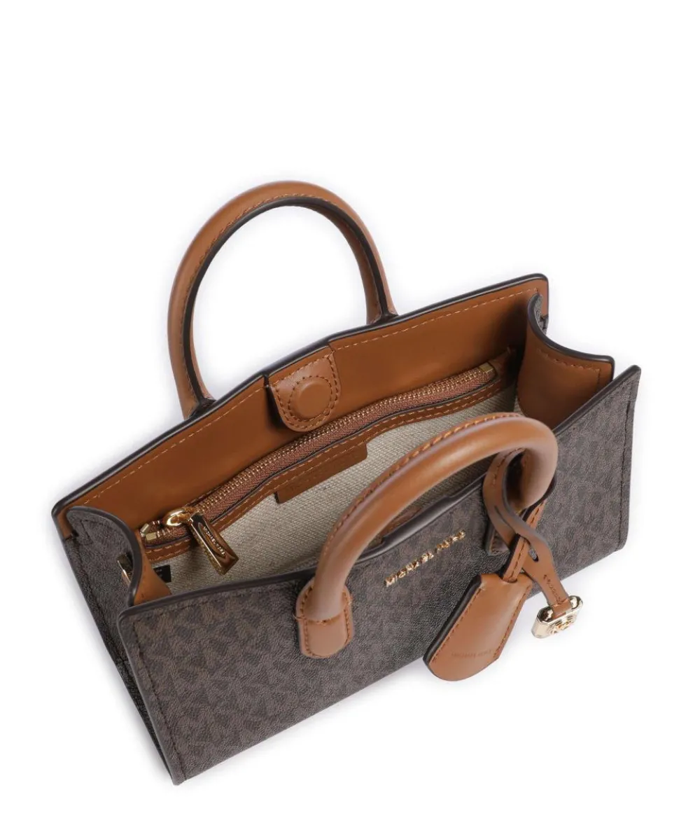 Scarlett Handtasche Canvas dunkelbraun