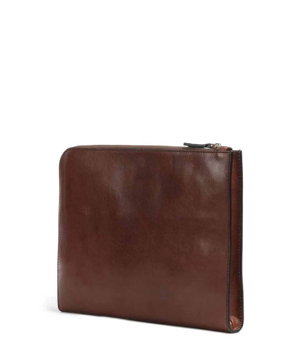 Story Uomo Laptophülle 13″ glattes Rindsleder braun