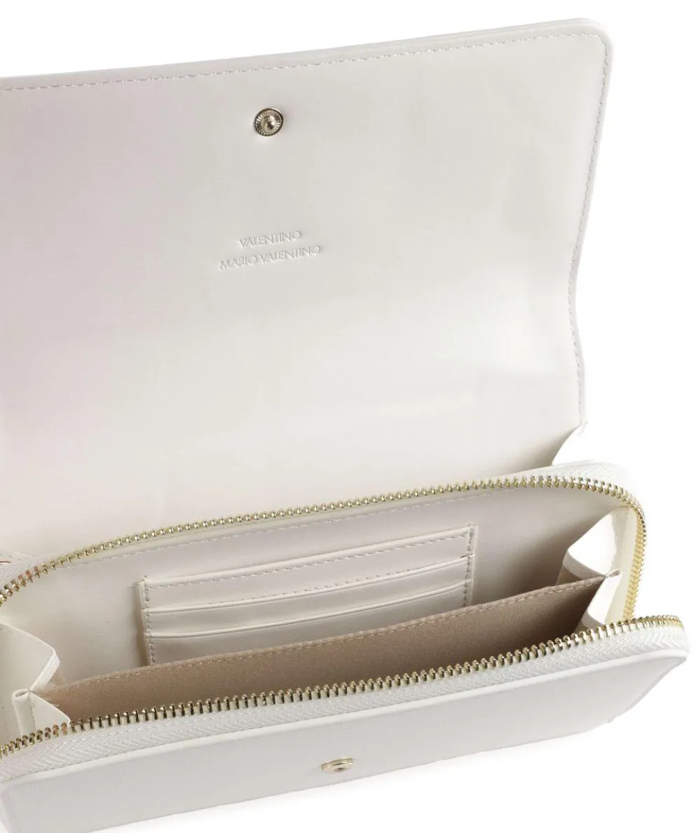 Zero Re Geldbörse Lederimitat weiß