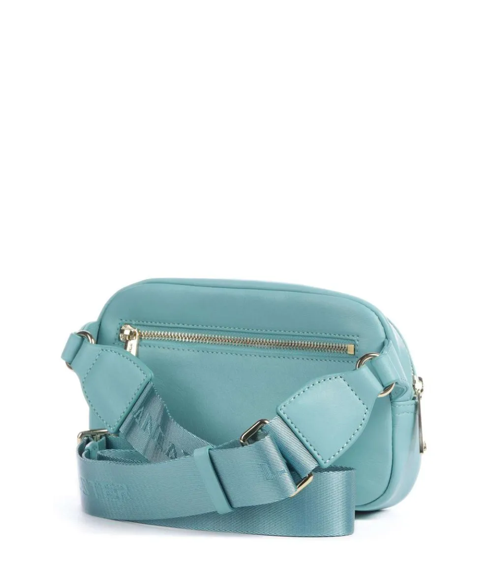 Soft Matelassé Gürteltasche weiches Rindsleder hellblau