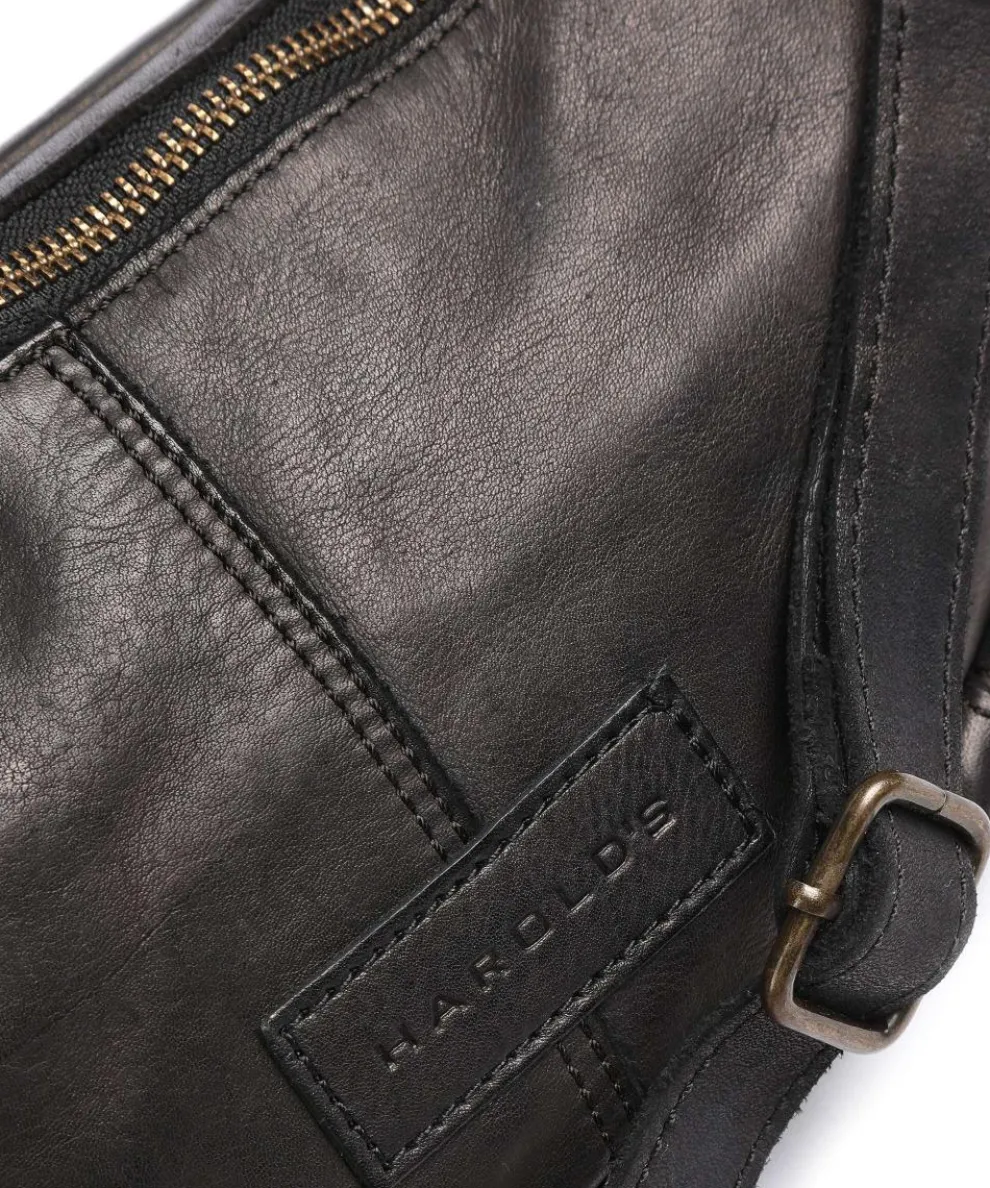 Submarine Gürteltasche Rindsleder schwarz