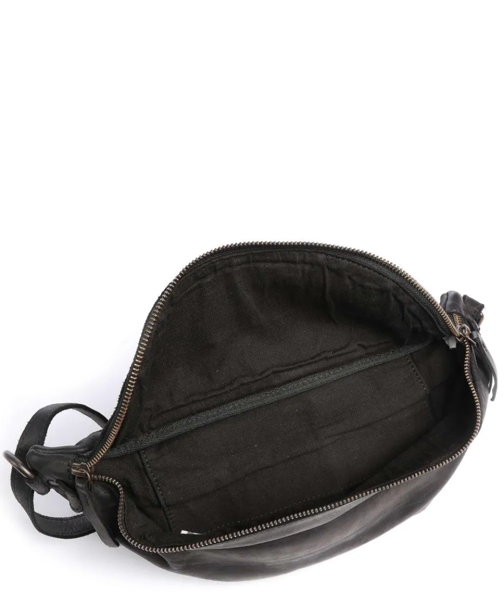 Submarine Gürteltasche Rindsleder schwarz