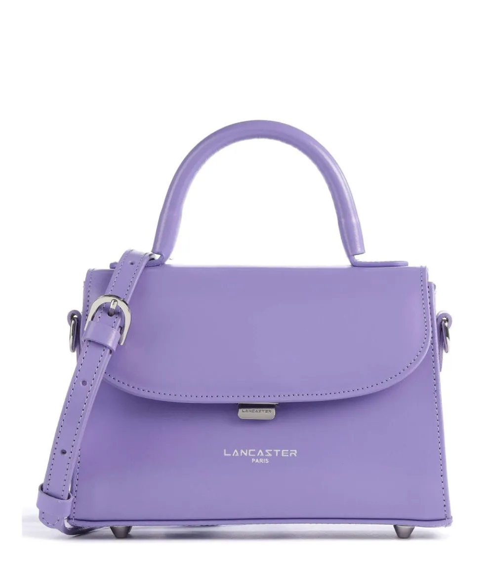 Suave Even Handtasche glattes Rindsleder violett