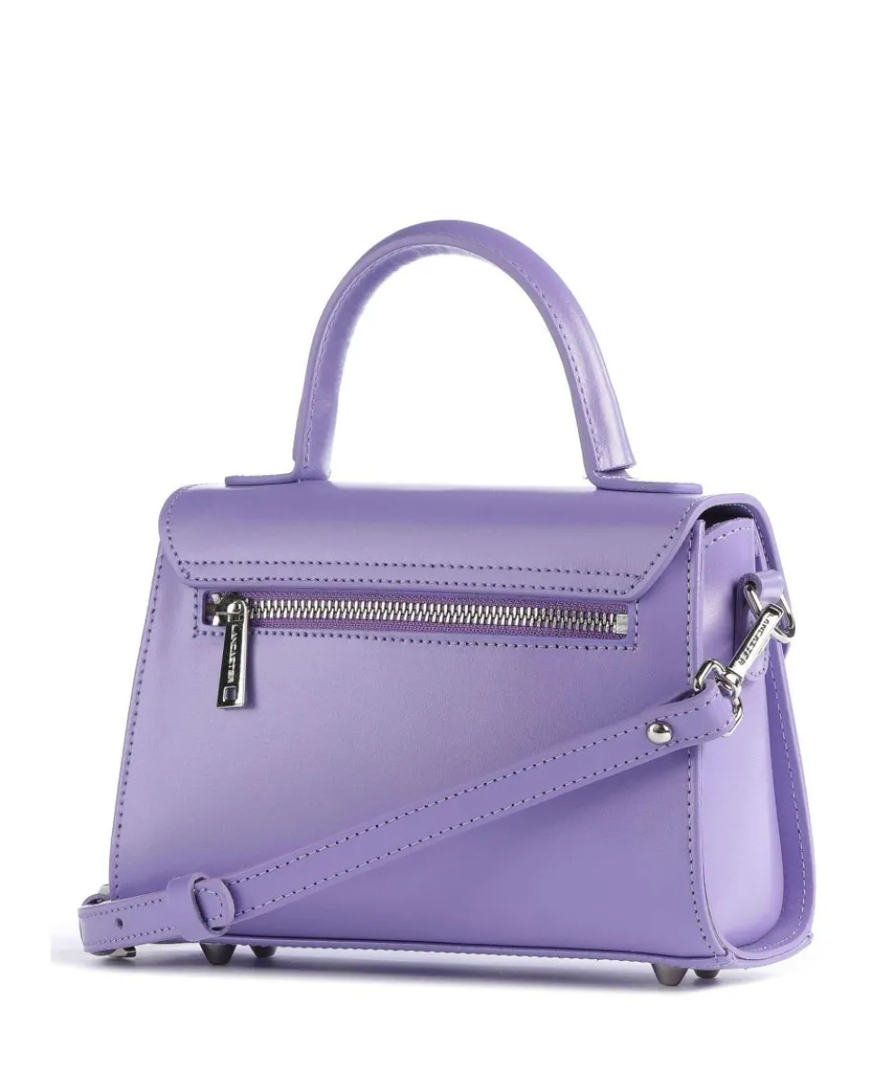 Suave Even Handtasche glattes Rindsleder violett