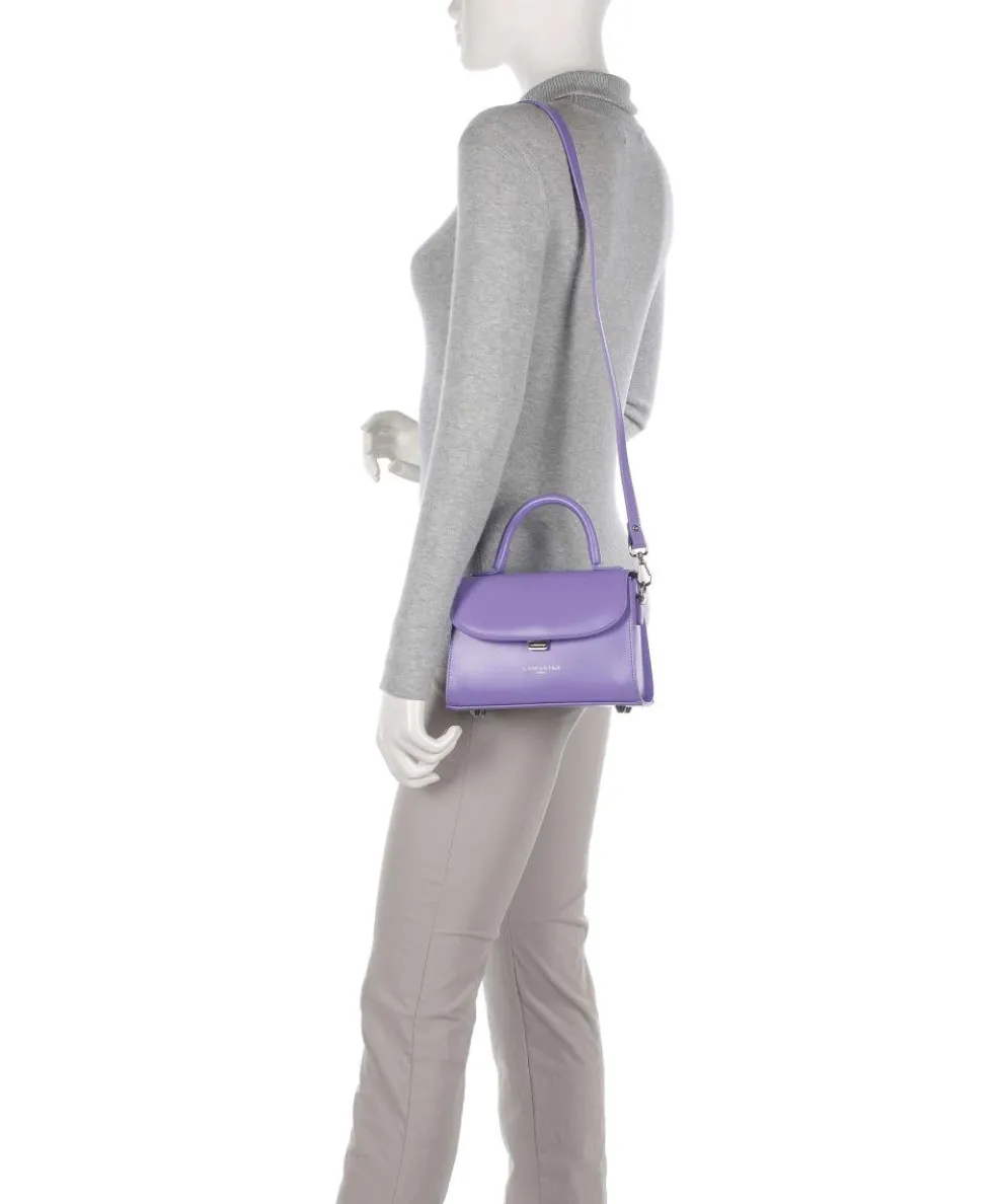 Suave Even Handtasche glattes Rindsleder violett