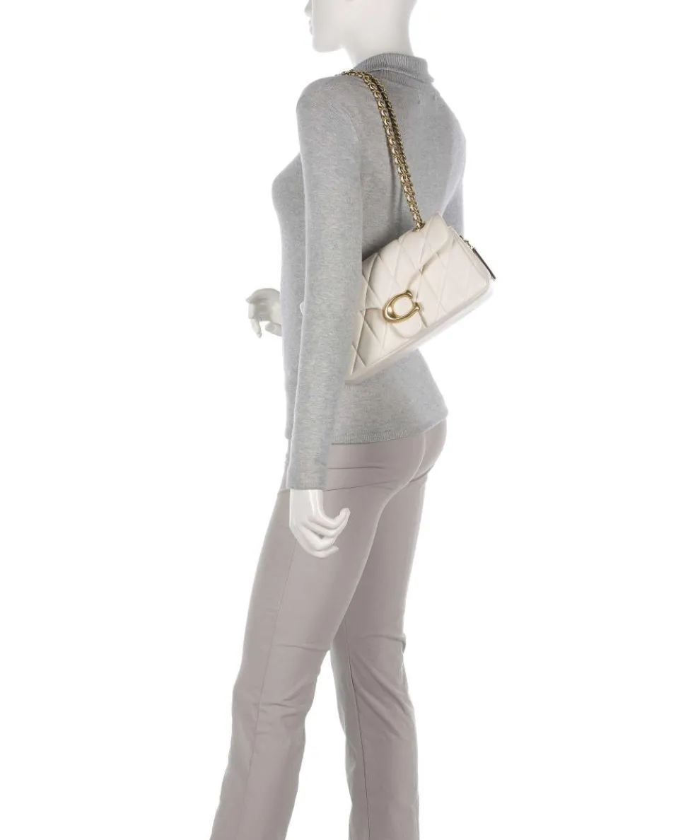 Tabby Quilted 26 Schultertasche Nappaleder elfenbein